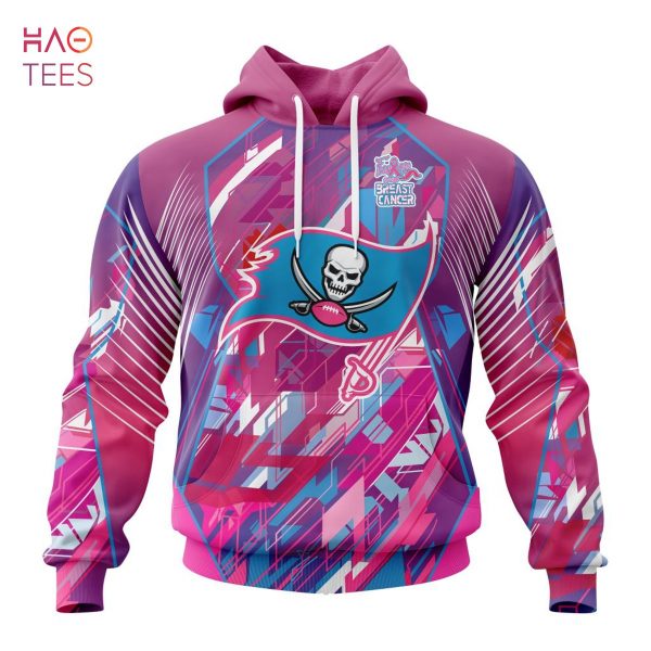 BEST NFL Tampa Bay Buccaneers, Specialized Design I Pink I Can! Fearless Again Breast Cancer 3D Hoodie
