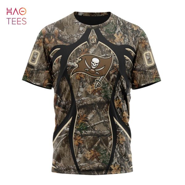 BEST NFL Tampa Bay Buccaneers, Speicla Camo Realtree Hunting 3D Hoodie