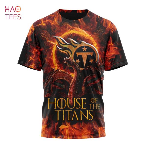 BEST NFL Tennessee Titans GAME OF THRONES – HOUSE OF THE TITANS 3D Hoodie