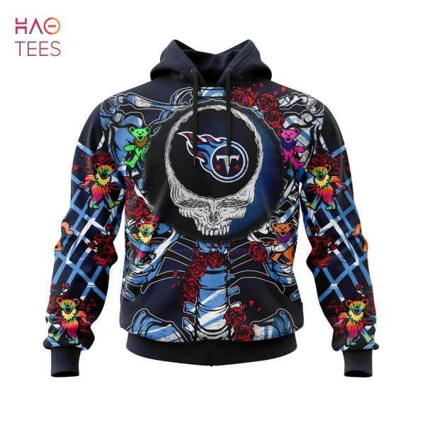 BEST NFL Tennessee Titans Mix Grateful Dead, Personalized Name & Number Specialized Concepts Kits 3D Hoodie