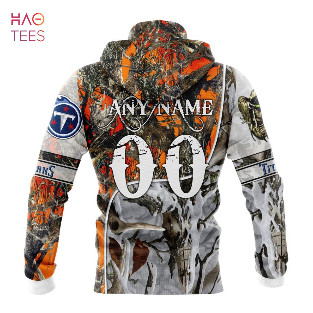 BEST NFL Tennessee Titans Special Fall And Winter Bow Hunting 3D Hoodie