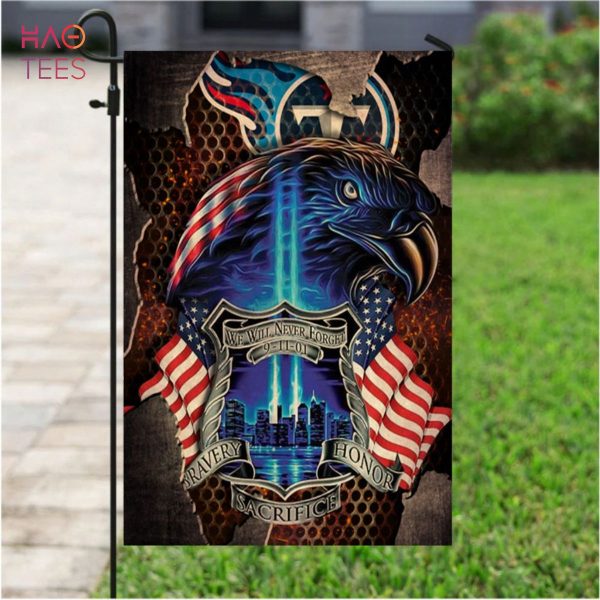 BEST NFL Tennessee Titans, Specialized Flag For Honor Patriot Day We Will Never Forget 3D Hoodie
