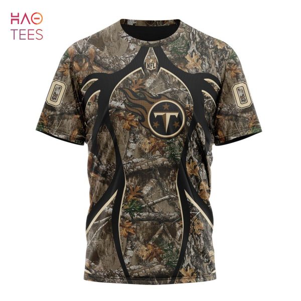 BEST NFL Tennessee Titans, Speicla Camo Realtree Hunting 3D Hoodie
