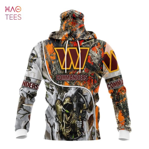 BEST NFL Washington Commanders Special Fall And Winter Bow Hunting 3D Hoodie