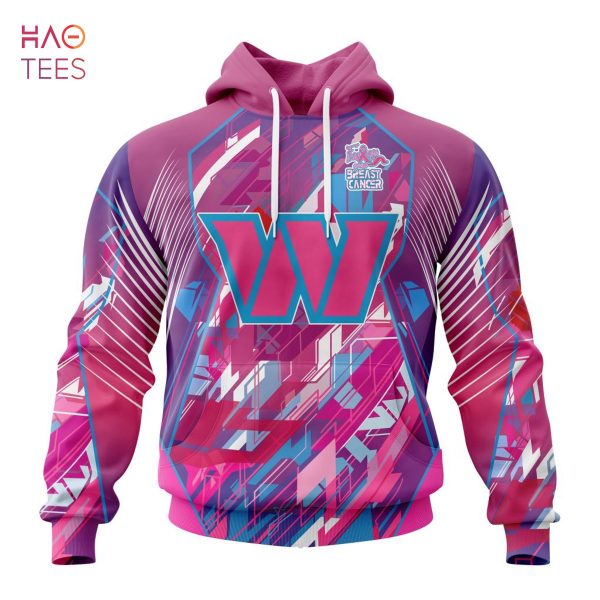 BEST NFL Washington Football Team, Specialized Design I Pink I Can! Fearless Again Breast Cancer 3D Hoodie