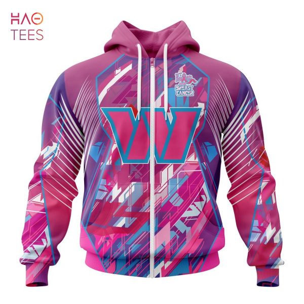 BEST NFL Washington Football Team, Specialized Design I Pink I Can! Fearless Again Breast Cancer 3D Hoodie