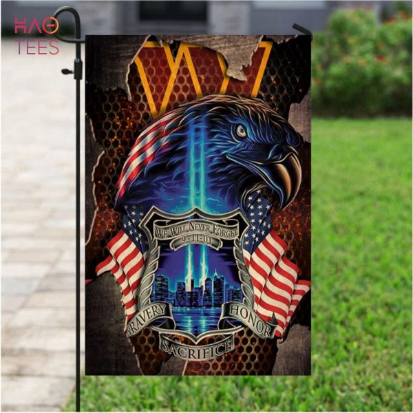 BEST NFL Washington Football Team, Specialized Flag For Honor Patriot Day We Will Never Forget 3D Hoodie
