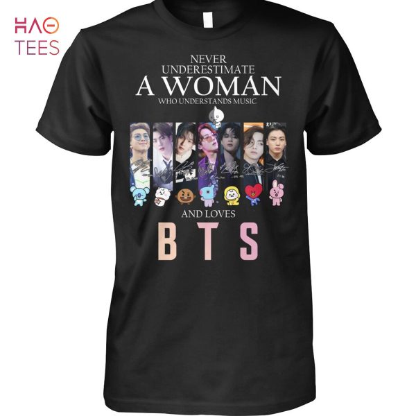 A Woman Who Understands Music And Love BTS Shirt