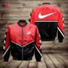 AVAILABLE Nike Luxury Brand Stripe Pattern Bomber Jacket Limited Edition