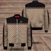 BEST Gucci Luxury Brand Black Green Bomber Jacket Limited Edition