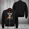 BEST Louis Vuitton Glitter Plaid Design Luxury Brand Bomber Jacket Limited Edition