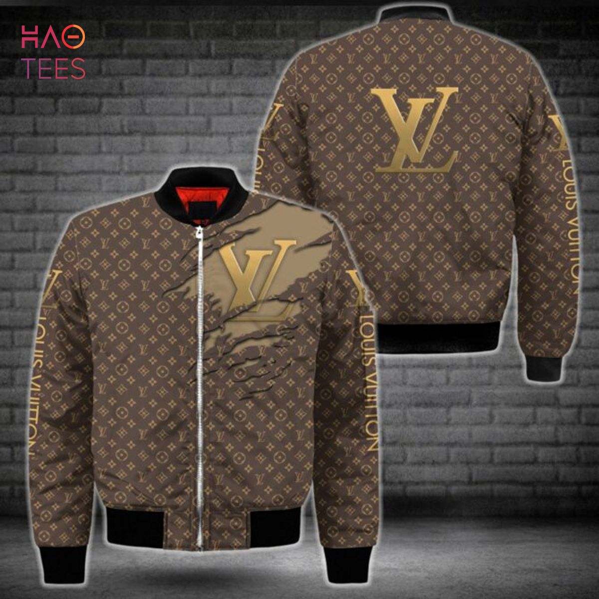 Louis Vuitton Leather Bomber Jacket - LIMITED EDITION