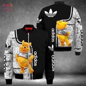 HOT Adidas Winnie The Pooh Luxury Brand Bomber Jacket POD Design