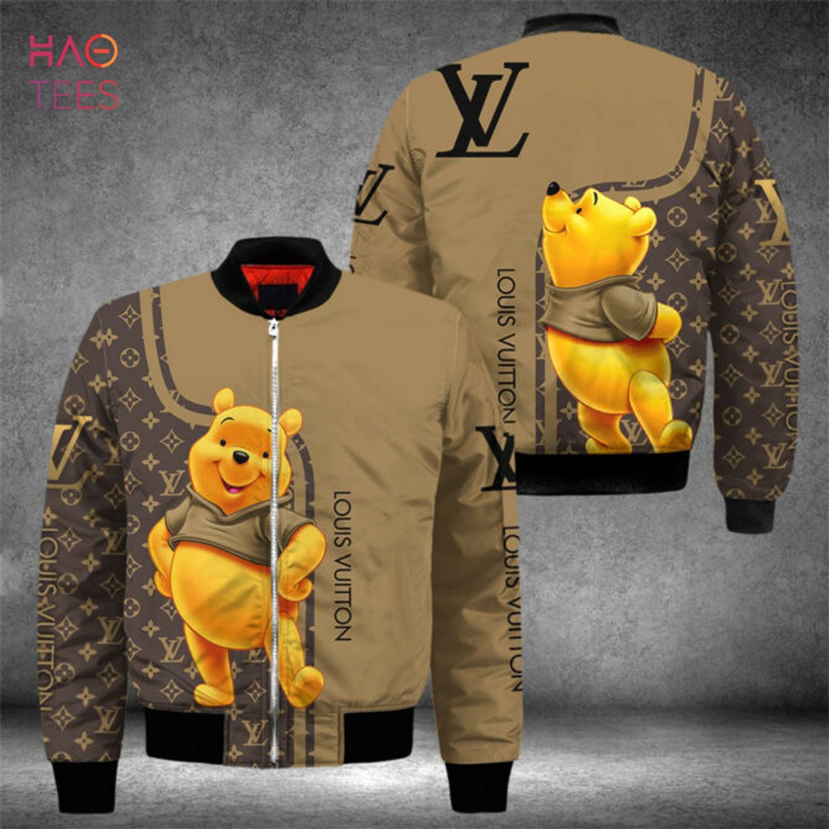 NEW Louis Vuitton Winnie The Pooh Luxury 3D Hoodie Limited Edition