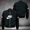 HOT Nike Luxury Brand Black White Grey Bomber Jacket Limited Edition