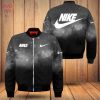 HOT Nike Luxury Brand Eagle Printing 3D Bomber Jacket Limited Edition