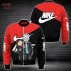 HOT Nike Luxury Brand Square Pattern Bomber Jacket POD Design HOT Nike Luxury Brand Square Pattern Bomber Jacket POD Design