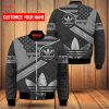 HOT Versace Luxury Brand Stripe Black Bomber Jacket Limited Edition
