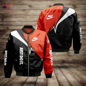NEW Nike Luxury Brand Red Mix Black Bomber Jacket Limited Edition NEW Nike Luxury Brand Red Mix Black Bomber Jacket Limited Edition