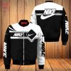 NEW Nike Luxury Brand Red Mix Black Bomber Jacket Limited Edition