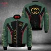 THE BEST Gucci Luxury Brand Grey Black Gold Bomber Jacket Limited Edition