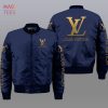 THE BEST Louis Vuitton Luxury Brand Brown Black Gold Bomber Jacket Limited Edition