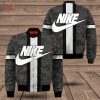 THE BEST Nike Luxury Brand Black Army Camouflage Bomber Jacket Limited Edition