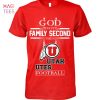 GOD First Family Sacond Then ARKANSAS Football Shirt