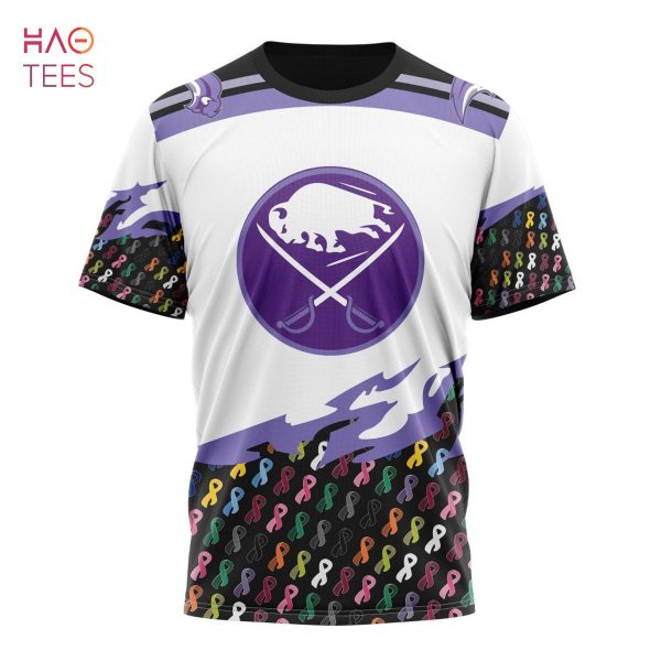 BEST NHL Buffalo Sabres, Specialized Kits In OCTOBER WE STAND TOGETHER WE CAN BEAT CANCER