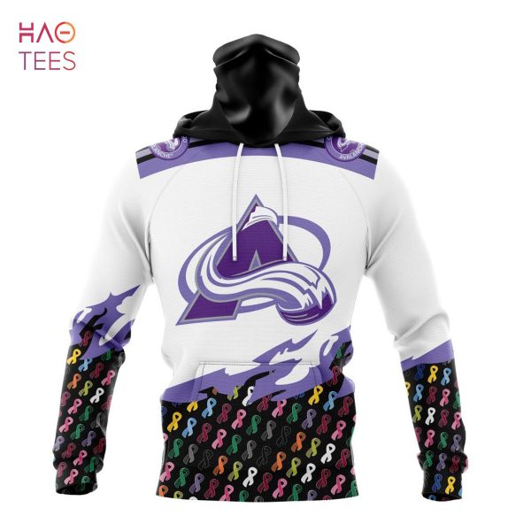 BEST NHL Colorado Avalanche, Specialized Kits In OCTOBER WE STAND TOGETHER WE CAN BEAT CANCER