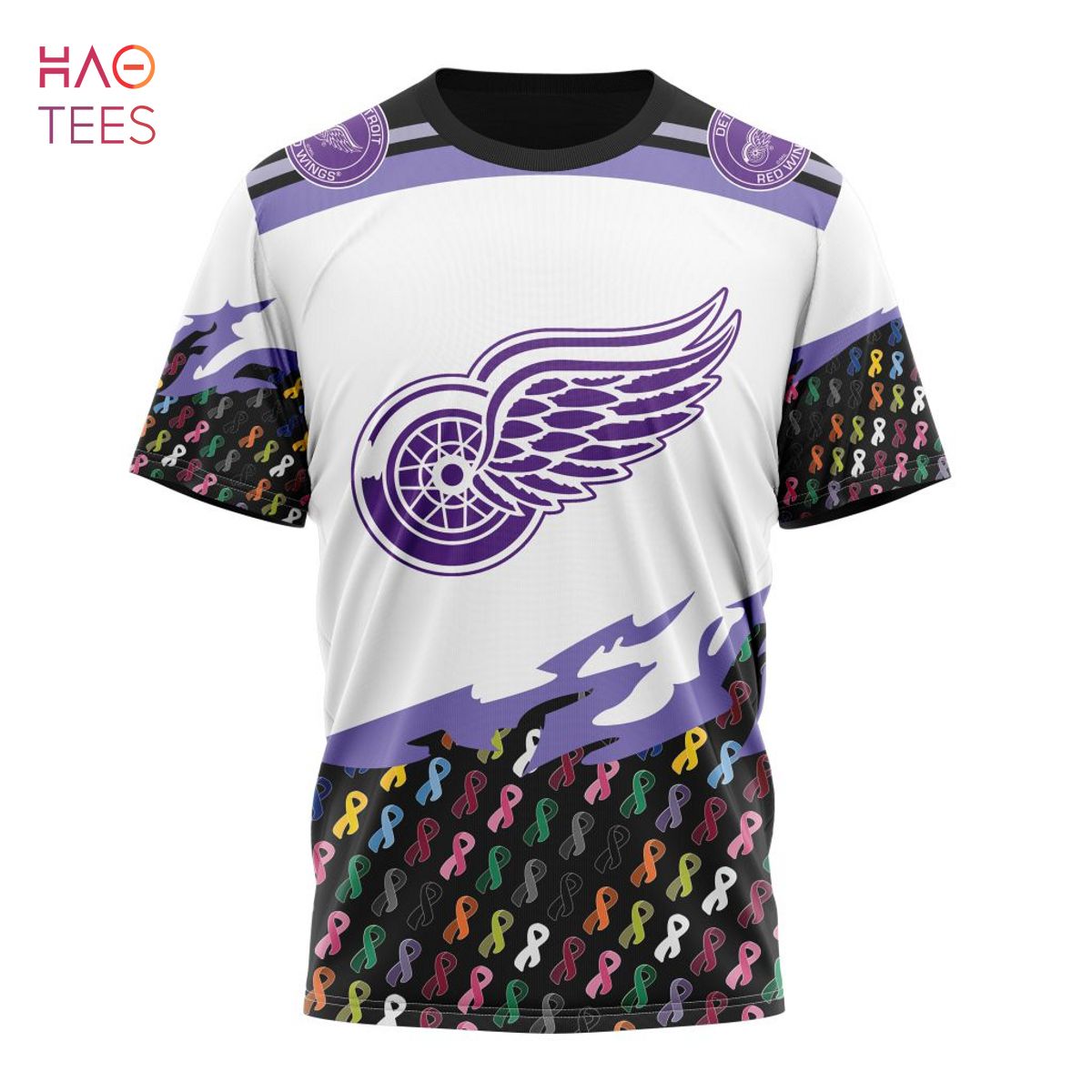 BEST NHL Detroit Red Wings, Specialized Kits In OCTOBER WE STAND TOGETHER WE CAN BEAT CANCER