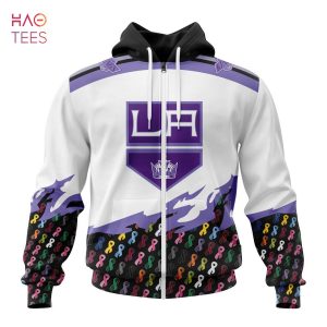 BEST NHL Los Angeles Kings, Specialized Kits In OCTOBER WE STAND TOGETHER WE CAN BEAT CANCER