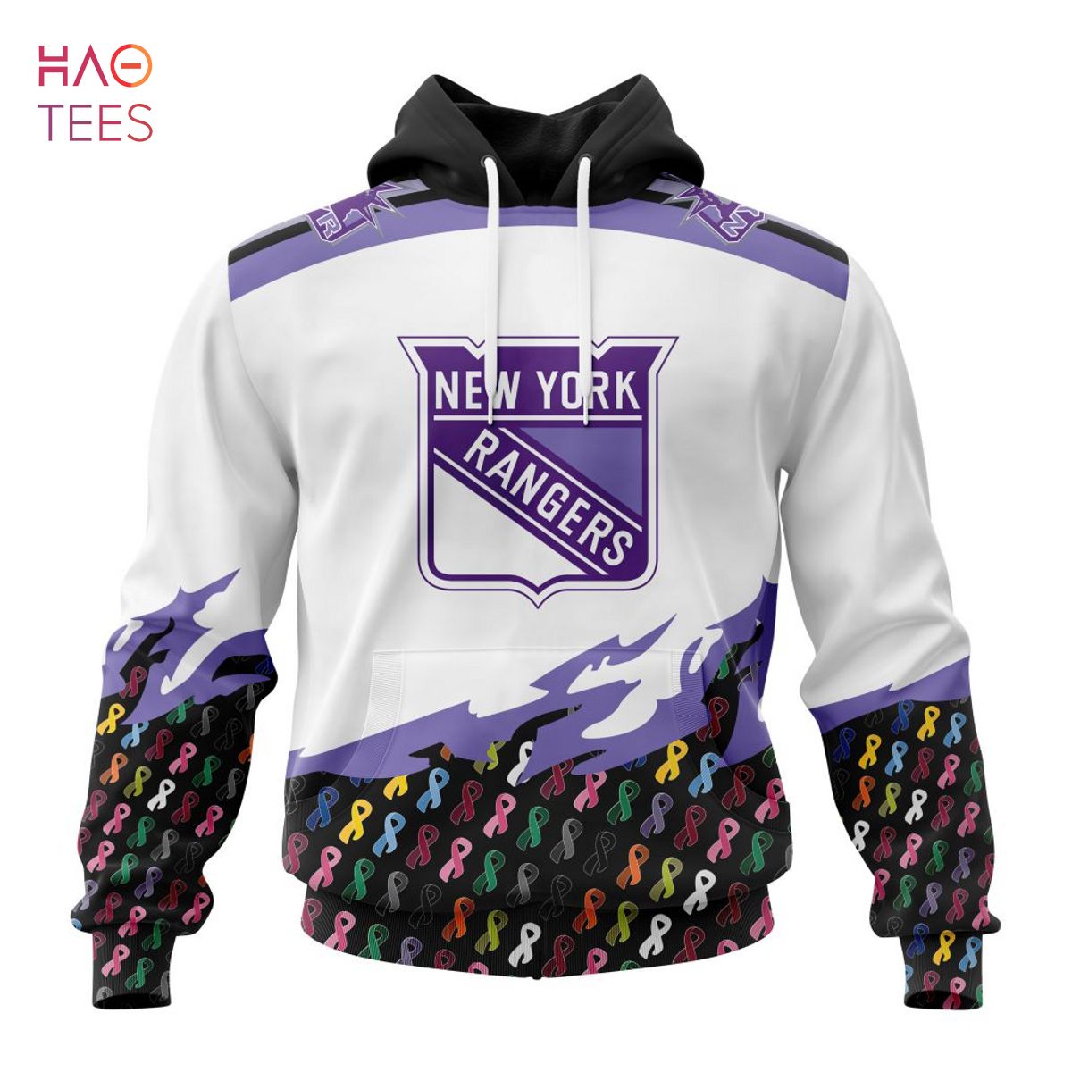 BEST NHL New York Rangers, Specialized Kits In OCTOBER WE STAND TOGETHER WE CAN BEAT CANCER
