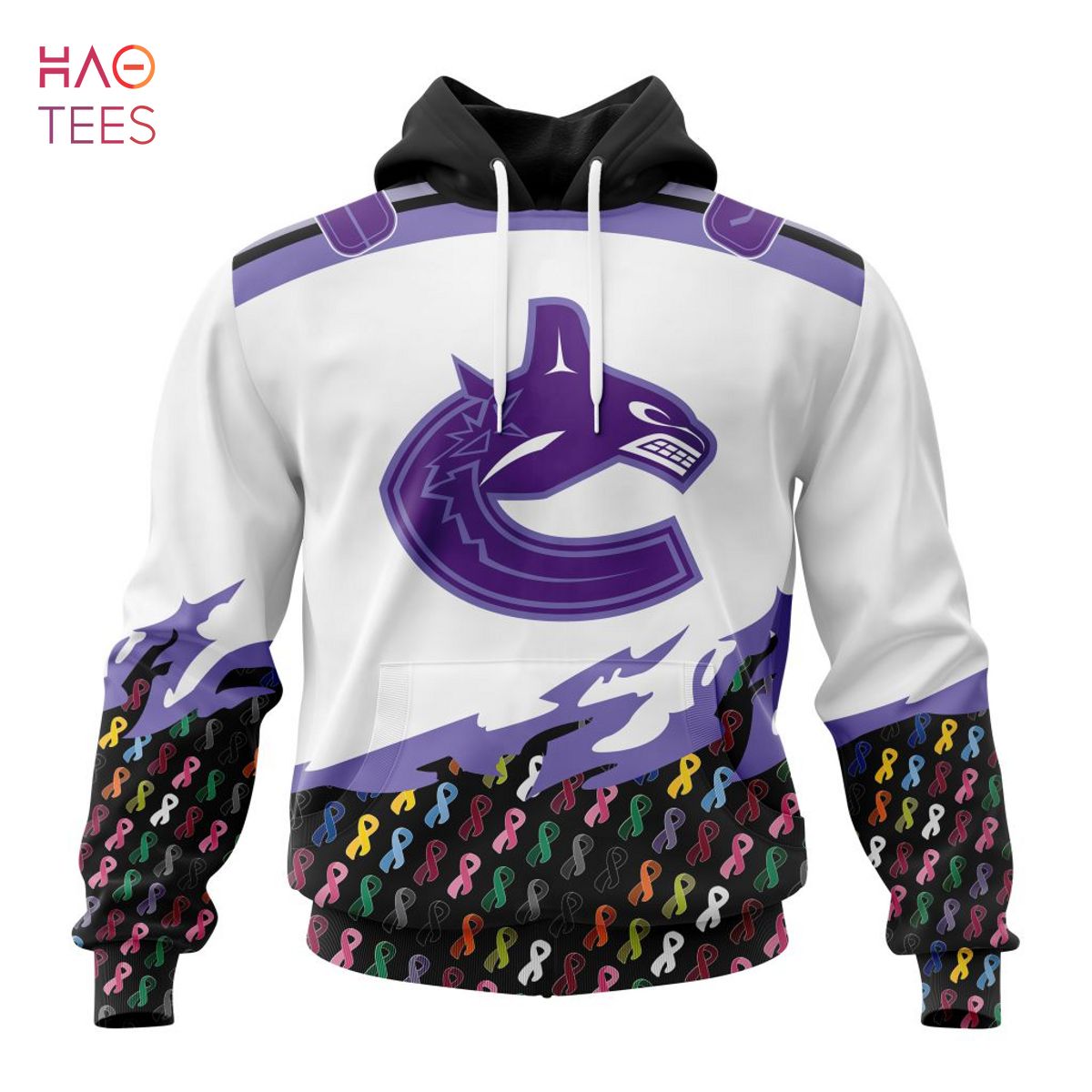 BEST NHL Vancouver Canucks, Specialized Kits In OCTOBER WE STAND TOGETHER WE CAN BEAT CANCER