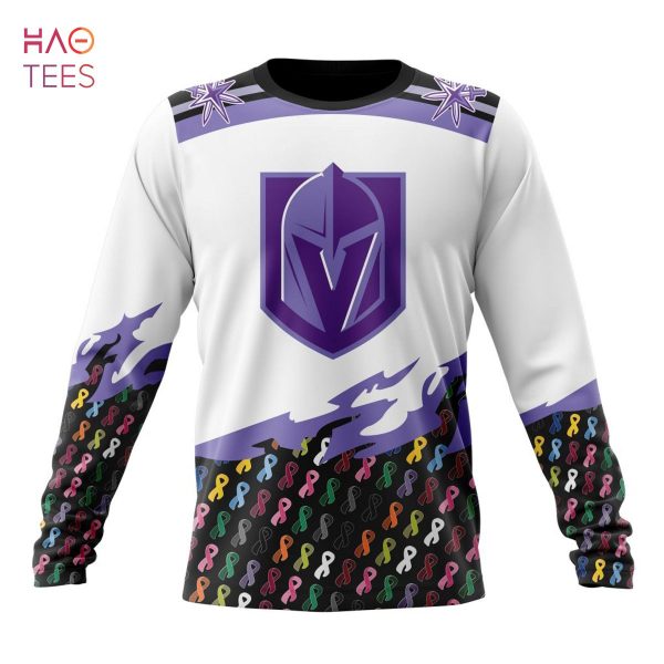 BEST NHL Vegas Golden Knights, Specialized Kits In OCTOBER WE STAND TOGETHER WE CAN BEAT CANCER