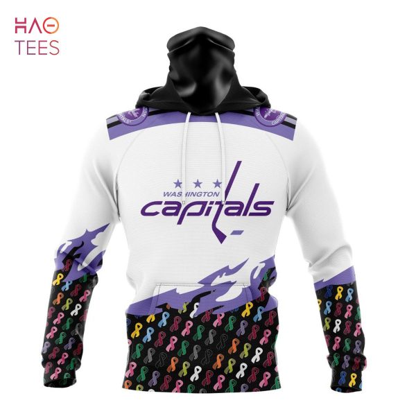 BEST NHL Washington Capitals, Specialized Kits In OCTOBER WE STAND TOGETHER WE CAN BEAT CANCER