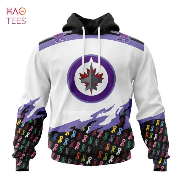 BEST NHL Winnipeg Jets, Specialized Kits In OCTOBER WE STAND TOGETHER WE CAN BEAT CANCER