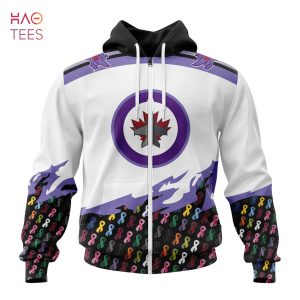 BEST NHL Winnipeg Jets, Specialized Kits In OCTOBER WE STAND TOGETHER WE CAN BEAT CANCER