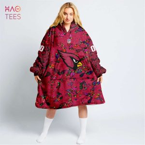BEST Personalized NFL Arizona Cardinals Oodie, Flanket, Blanket Hoodie, Snuggie