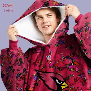BEST Personalized NFL Arizona Cardinals Oodie, Flanket, Blanket Hoodie, Snuggie
