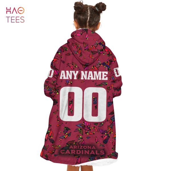 BEST Personalized NFL Arizona Cardinals Oodie, Flanket, Blanket Hoodie, Snuggie