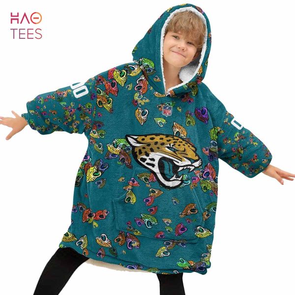 BEST Personalized NFL Jacksonville Jaguars Oodie, Flanket, Blanket Hoodie, Snuggie
