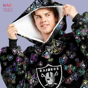 BEST Personalized NFL Las Vegas Raiders Oodie, Flanket, Blanket Hoodie, Snuggie