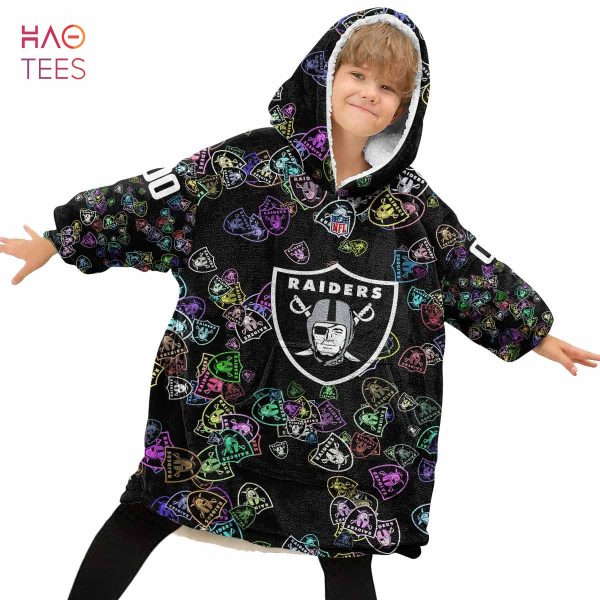 BEST Personalized NFL Las Vegas Raiders Oodie, Flanket, Blanket