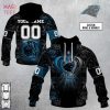 BEST Personalized NFL Rose Dragon Chicago Bears Hoodie