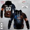 BEST Personalized NFL Rose Dragon Denver Broncos Hoodie