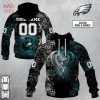 BEST Personalized NFL Rose Dragon Philadelphia Eagles Hoodie