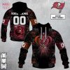 BEST Personalized NFL Rose Dragon Seattle Seahawks Hoodie BEST Personalized NFL Rose Dragon Seattle Seahawks Hoodie