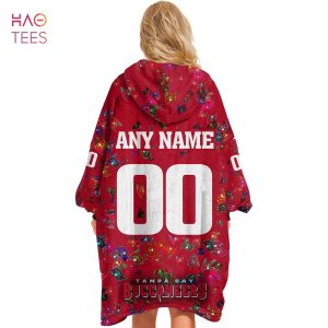 Tampa Bay Buccaneers Oatmeal Sweatshirt Blanket