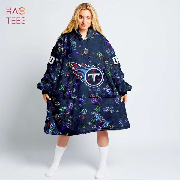 BEST Personalized NFL Tennessee Titans Oodie, Flanket, Blanket Hoodie, Snuggie